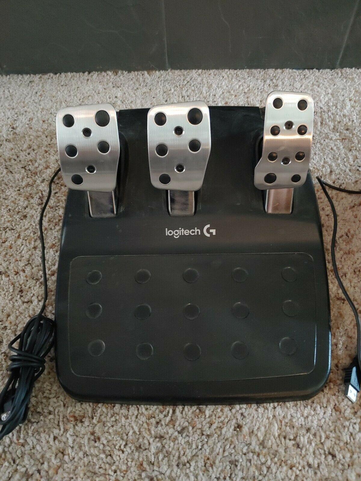 logitech g920 racing wheel and shifter For Xbox And PC. Steering Wheel +…