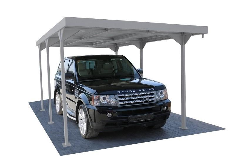 DuraMax Palladium Car Shelter Carport 9.5’x17′