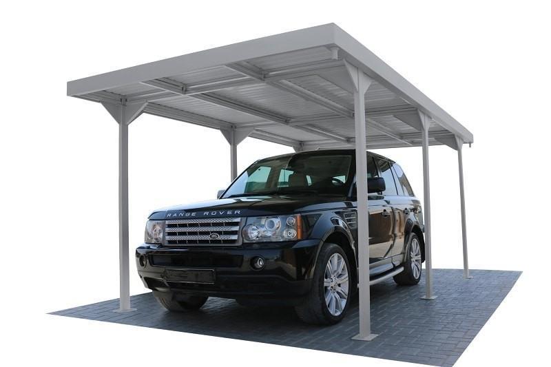 DuraMax Palladium Car Shelter Carport 9.5’x17′