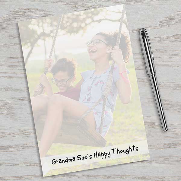 you picture it personalized photo notepad
