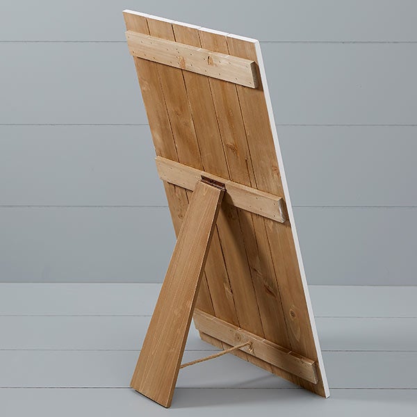 all roads lead home personalized standing wood sign