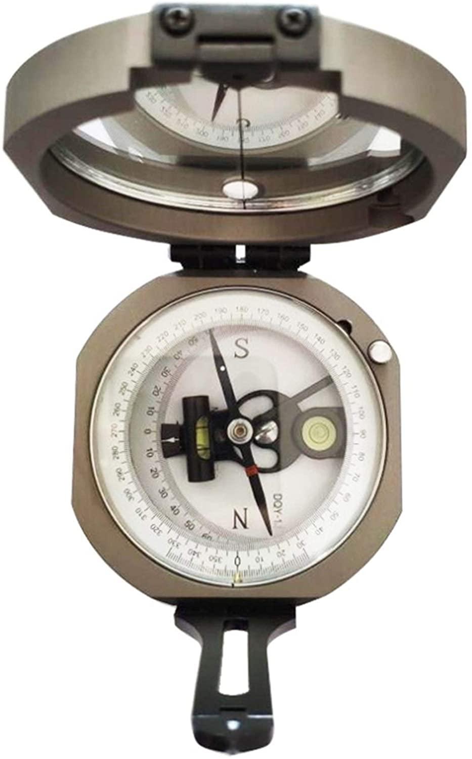 WJTMY Portable Folding Lens Compass Multifunction Compass Dashboard Dash Mount Outdoor Tools