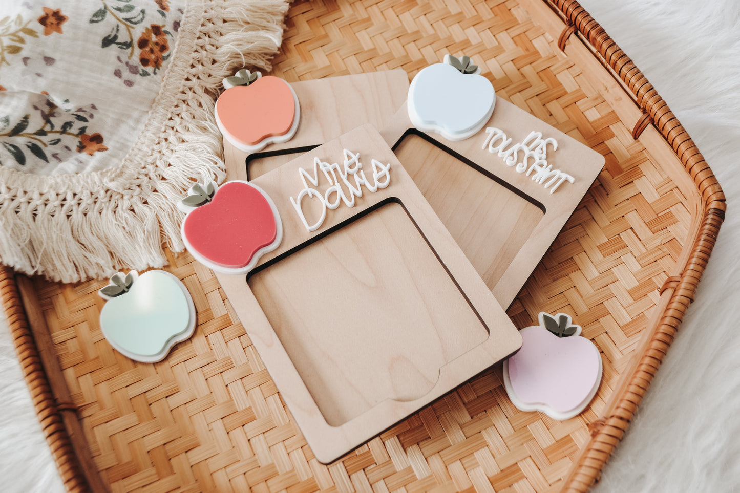 Post it Note Holder, Sticky Note Holder for Teacher Appreciation Gift