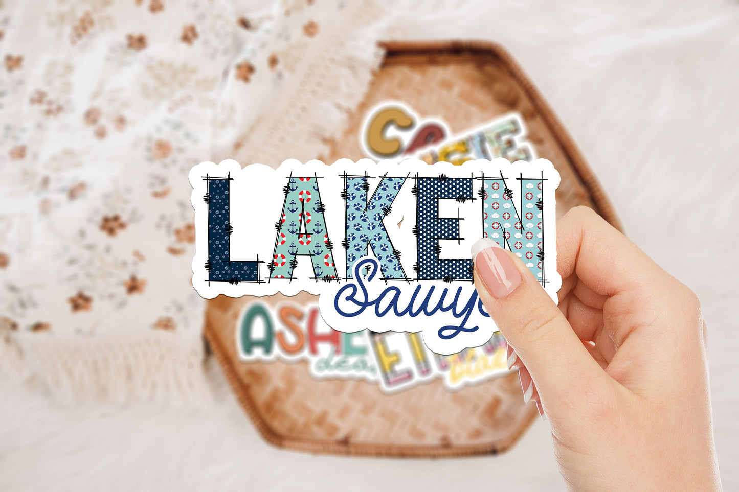 Personalized Decal Name Stickers