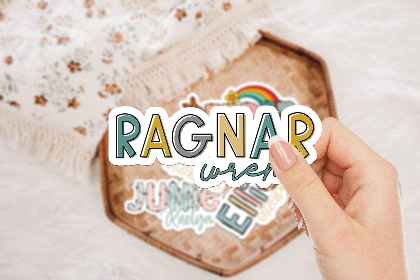 Custom Name Decal Stickers