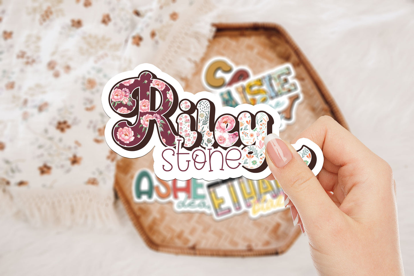 Personalized Decal Name Stickers