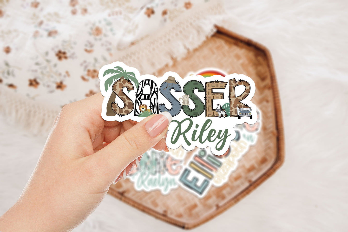 Personalized Decal Name Stickers
