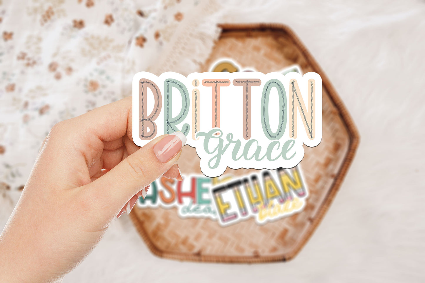 Personalized Name Stickers