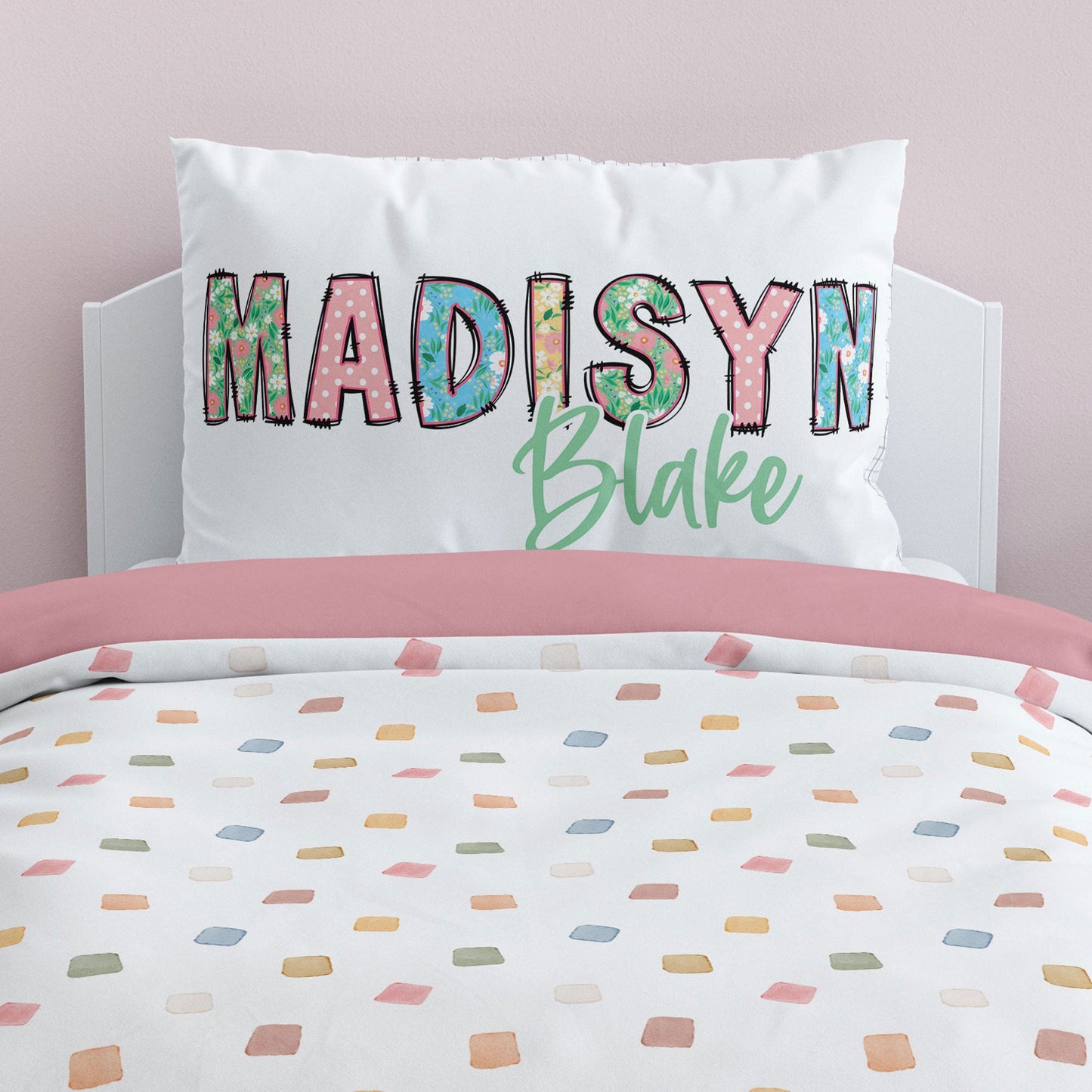 Tropical Personalized Kid Pillow Case