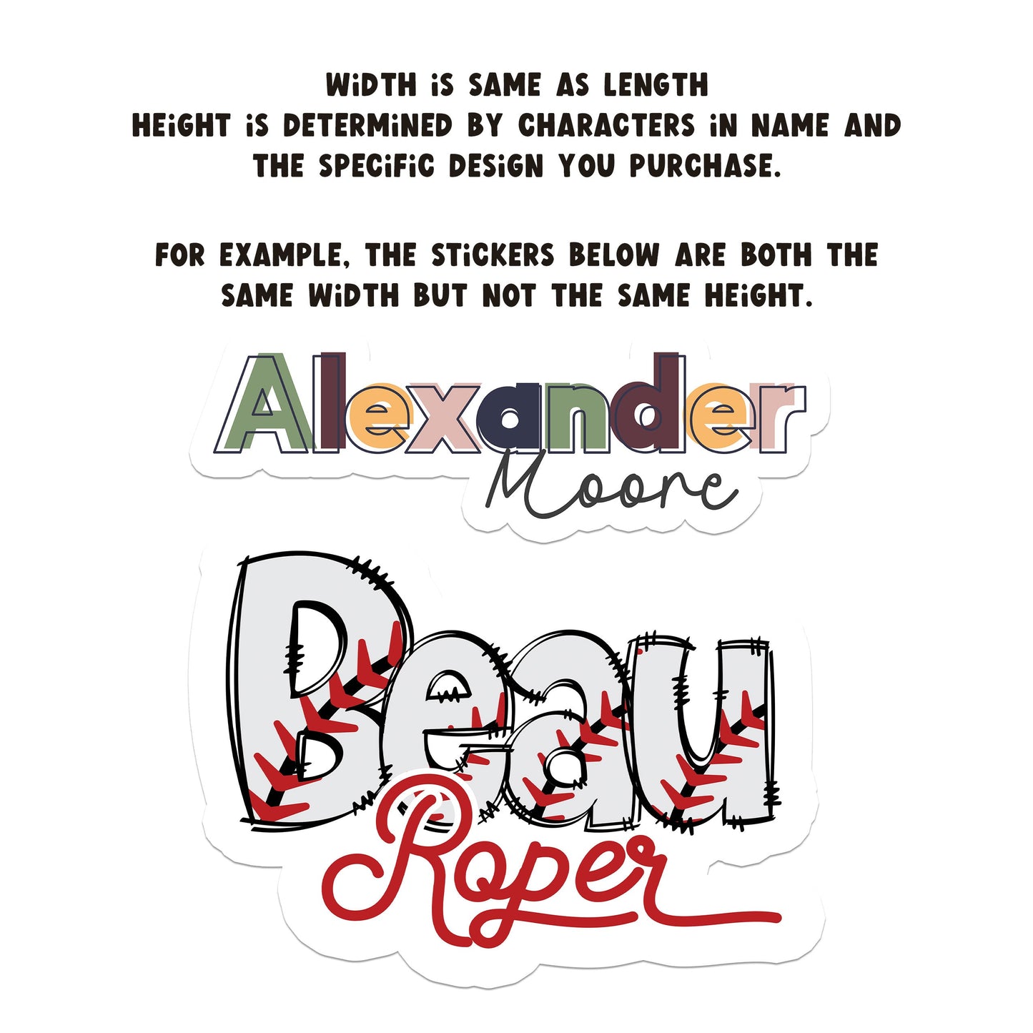 Custom Name Decal, Sports Name Stickers for Kids, Vinyl Name Decal, Name Sticker for Tumbler Soccer, Custom Name Labels, Water Bottle Label