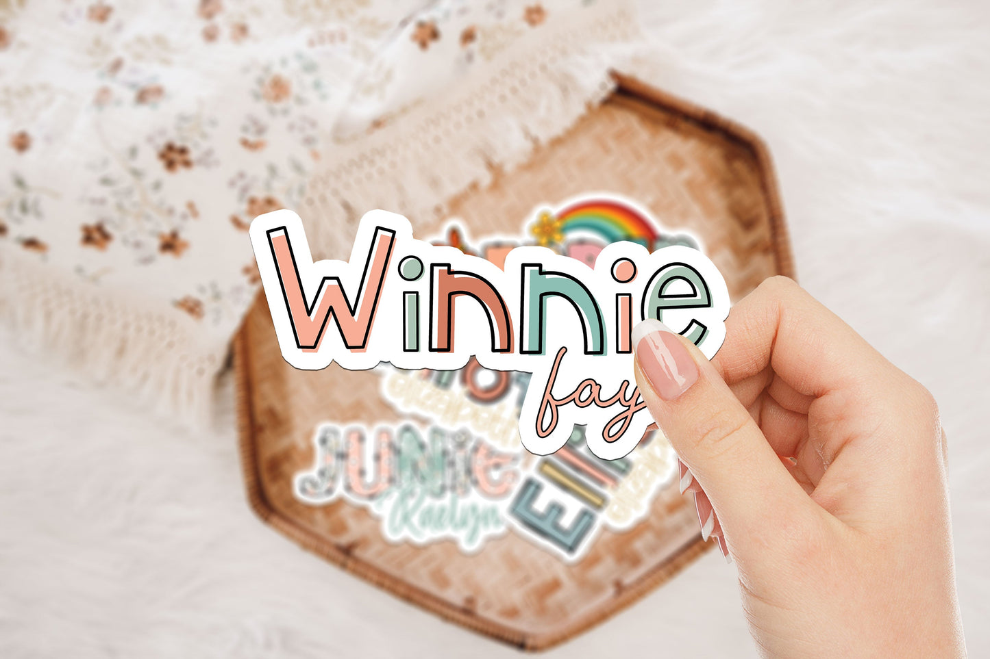Custom Name Decal Stickers