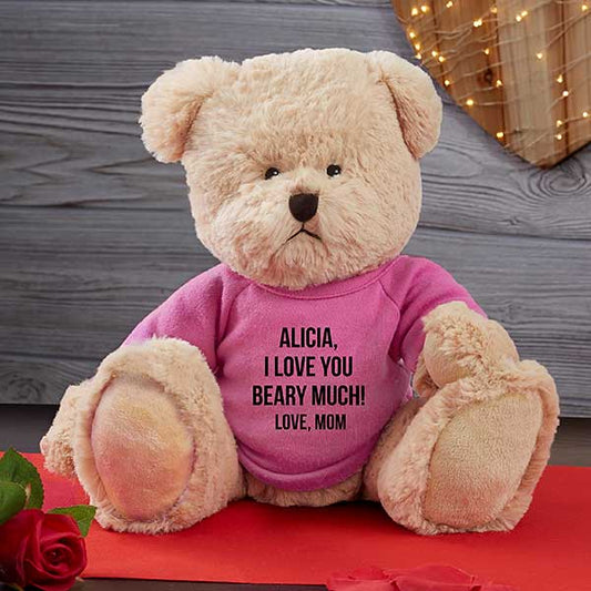 write your own personalized teddy bear