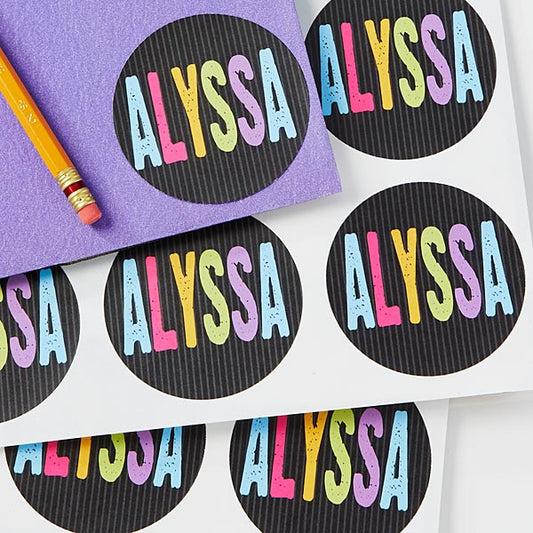 all mine! personalized stickers