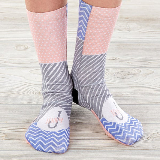 yours truly personalized kids socks