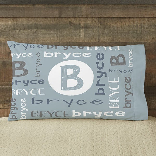 youthful name for him personalized pillowcase