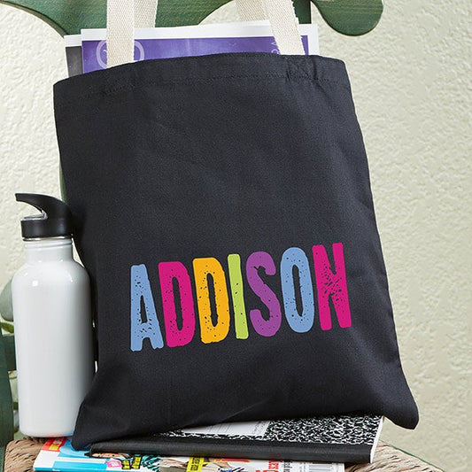 all mine! personalized tote bag