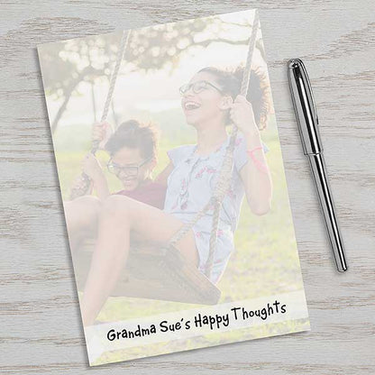 you picture it personalized photo notepad