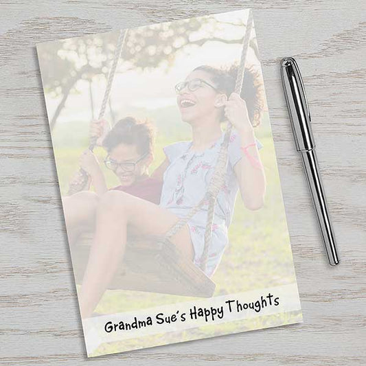 you picture it personalized photo notepad