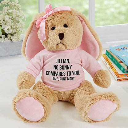 write your own personalized bunny rabbit