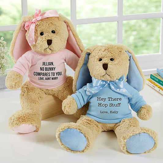 write your own personalized bunny rabbit