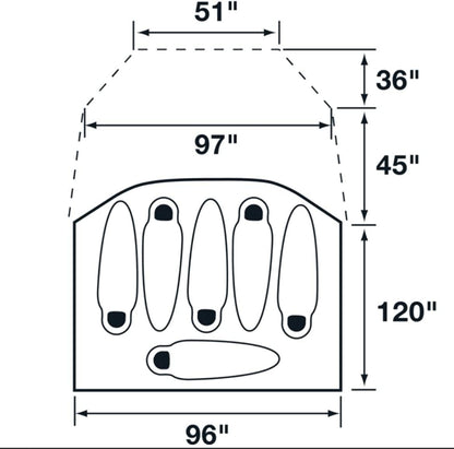 North Face Wawona 6 Tent