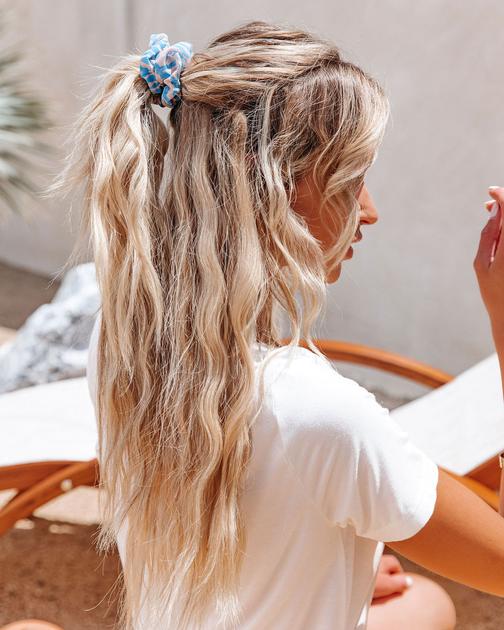 Zebra Print Hair Scrunchie Set
