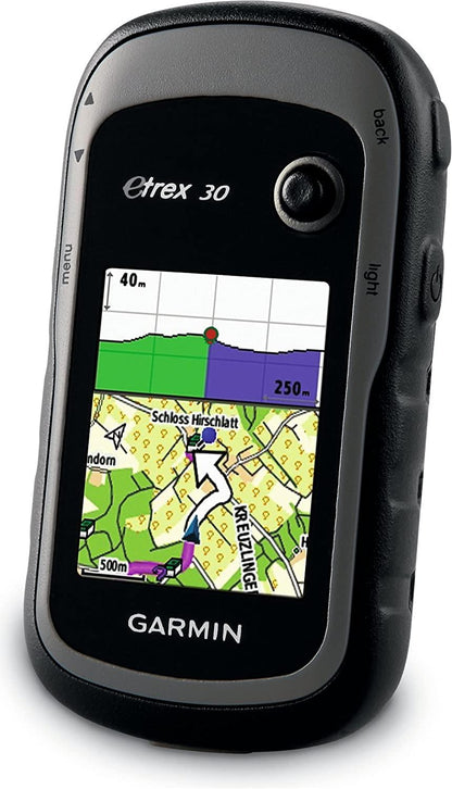 Garmin eTrex 30 Worldwide Handheld GPS Navigator (Renewed)