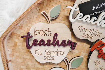 Teacher Appreciation Gift Card Holder