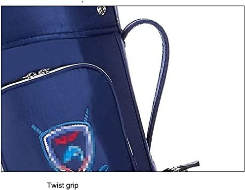 XUERUIGANG Golf Bag Lightweight Golf Cart Bag for Ladies Gentlemen LarEasy to Carry Golf Clubs Bag for Women Man Golf Course Travel Sunday Bag (Color : Blue)