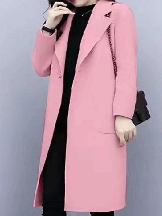 Woolen Mid-length Coat