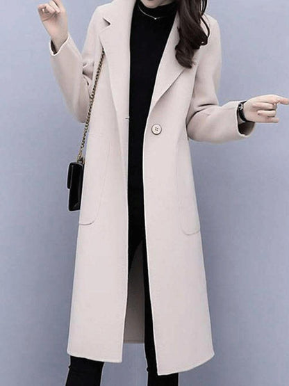 Woolen Mid-length Coat