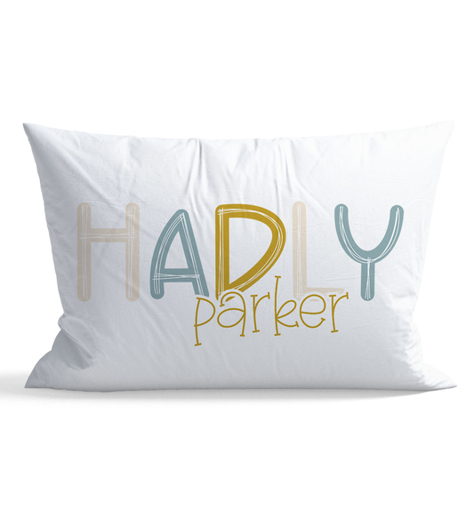 Personalized Kid Pillow Case