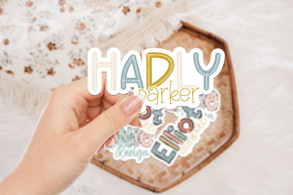 Personalized Name Stickers