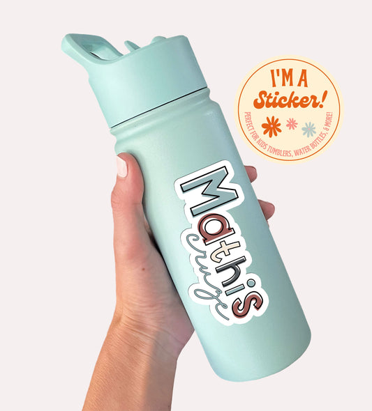 Custom Name Decal Stickers