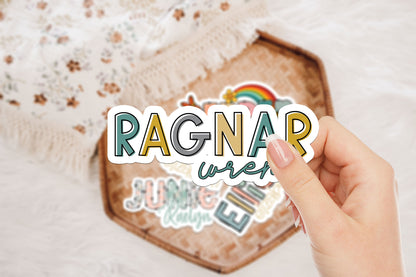 Custom Name Decal Stickers